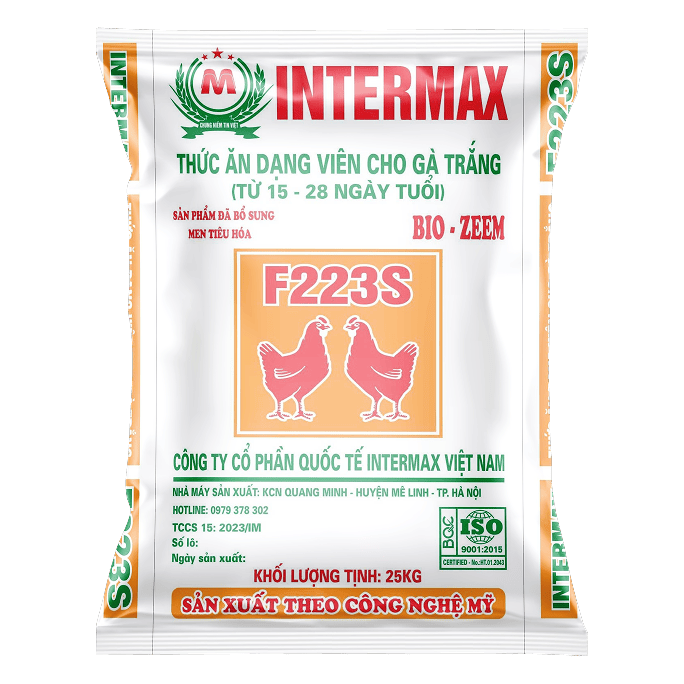 Thức ăn cho gà trắng (từ 15 - 28 ngày tuổi)