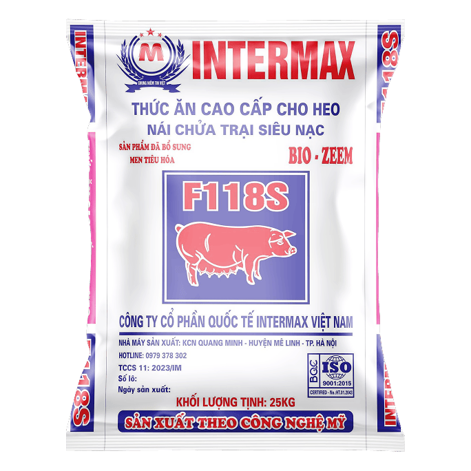 Thức ăn cao cấp cho heo nái chửa trại siêu nạc